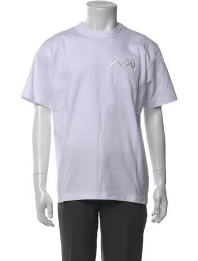 Pre-owned Sacai Short Sleeve Shirt In White