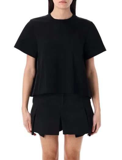 Sacai T-shirt In Black