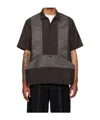 Sacai Short-sleeved Shirt In Multi