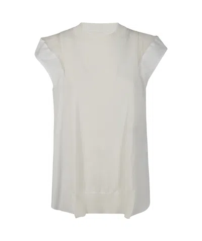 SACAI COTTON TOP