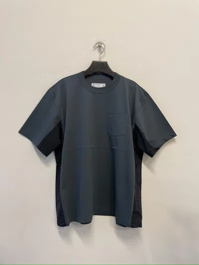 Sacai Short-sleeved T-shirt In Black