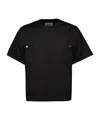 Sacai Short-sleeved T-shirt In Black