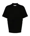 Sacai Cotton Jersey T-shirt In Black