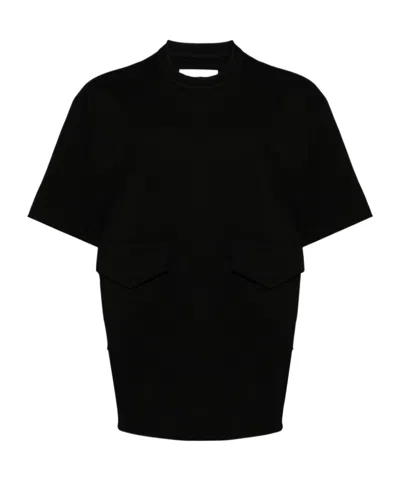 SACAI SACAI SHORT-SLEEVED CREWNECK T-SHIRT