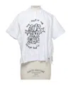 Sacai Short-sleeved T-shirt In White