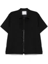 Sacai Short-sleeves Shirt In Black