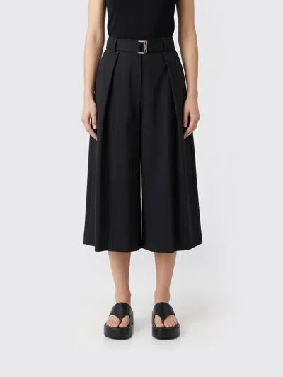 Sacai Shorts  Woman Color Black