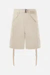 Sacai Shorts  Men Color Beige In Neutral