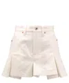 Sacai Shorts In White