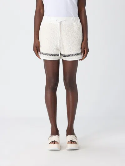 Sacai Shorts Woman  In White