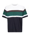 Sacai Chusen-dyed Cotton-jersey T-shirt In Multi