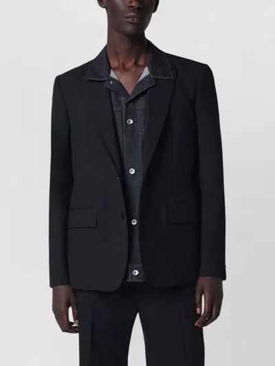 SACAI SINGLE BREASTED COAT