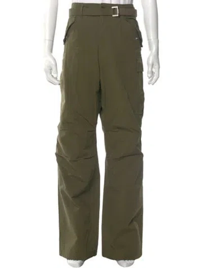 Pre-owned Sacai Ski Pants In Green