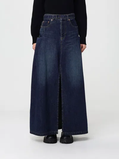 Sacai Skirt  Woman Color Blue