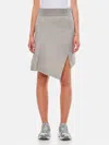 Sacai Sponge Sweat Skirt In Grau