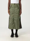 Sacai Skirt  Woman Color Kaki In Green
