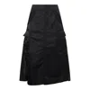 Sacai Skirts Blacks And Greys In Black