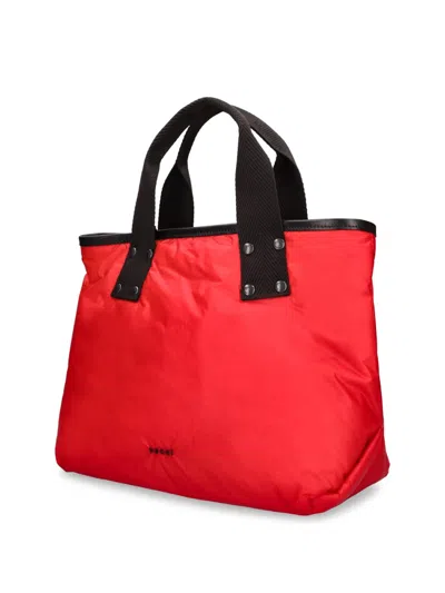 Sacai Skytex Tote Bag In Red