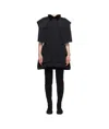 Sacai Sleeveless Dress In Black