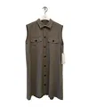 Sacai Sleeveless Dress In Brown