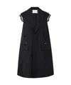 Sacai Wool-blend Jacket In Black