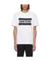 Sacai Slogan-print Cotton T-shirt In White