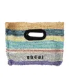 Sacai Small New Shopper Tote Bag In Multicolor