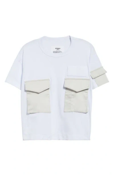 【送料&関税込】Sacai T-shirt With Pockets Sacai - Sport Mix T-Shirt | HBX - Globally Curated Fashion