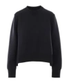 Sacai Spliced Hoodie In Black
