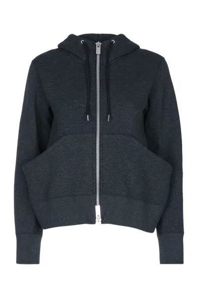 Sacai Sponge Sweat Hoodie In Multi