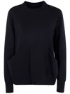 Sacai Sponge Sweat Round Neck Pullover