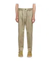 Sacai Straight-leg Cotton Chino Trousers In Gray