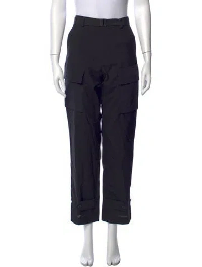 Pre-owned Sacai Straight Leg Pants W/ Tags In Black