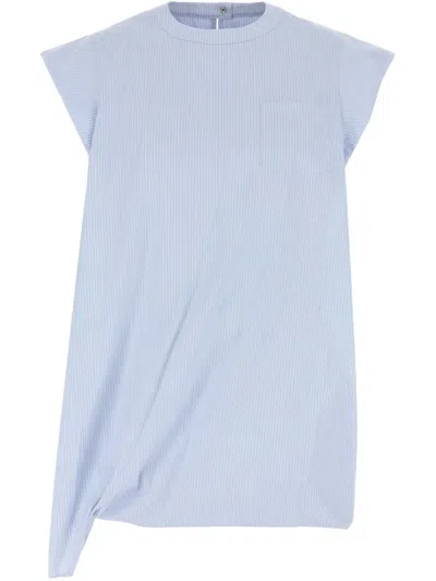 Sacai Shirts In Blue
