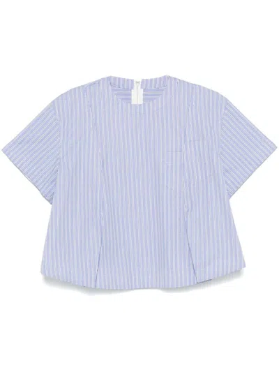 SACAI STRIPED SHIRT