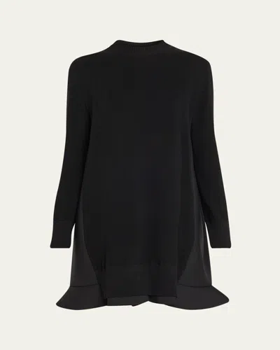 Sacai Suiting Hybrid K In Black
