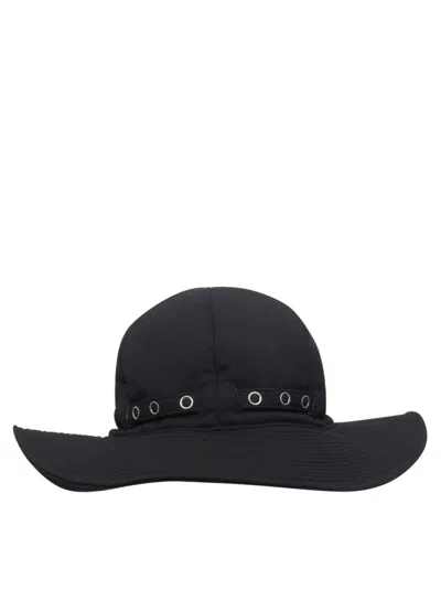 Sacai Suiting Metro Bucket Hat In Black