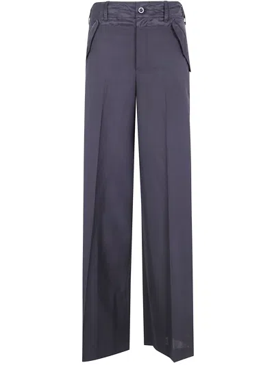 Sacai "suiting Mix" Pants In Blue