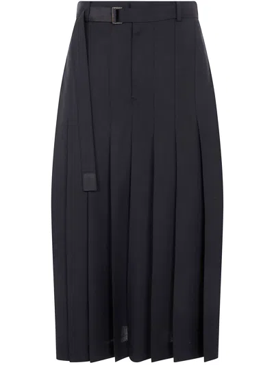 SACAI SACAI SUITING SKIRT