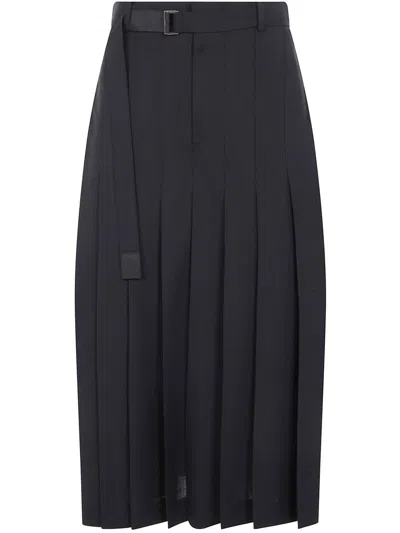 SACAI SACAI SUITING SKIRT