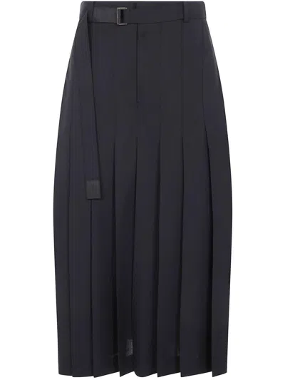 SACAI SACAI SUITING SKIRT