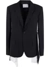 Sacai Women's Suiting X Cotton Poplin Jacket
