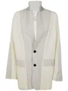 Sacai Suiting X Knit Jacket