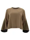 Sacai "suiting X Nylon Twill" Sweater
