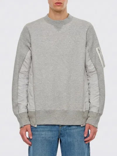 Sacai セーター  メンズ カラー グレー In Grey