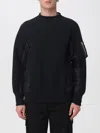 Sacai Sweatshirt  Men Color Black In Black