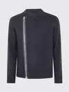 Sacai Knit Blouson Clothing In Blue