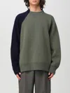 Sacai Sweater  Men Color Kaki In Green