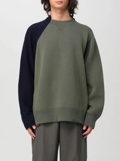 Sacai Sweater  Men Color Kaki In Kaki