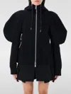 SACAI SWEATSHIRT SACAI WOMAN COLOR BLACK,G60778002